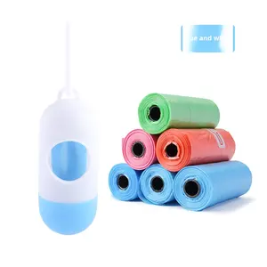 Kit de Limpieza para Perros Clásico y Ecológico 3 en 1: Recogedor de Excrementos Portátil de Plástico + Dispensador de Bolsas para Excrementos + Dispensador de Pastillas para Montar en la Correa - Product Image 6