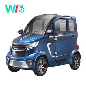 Manufacturer Direct Supply New Version High Quality Seats Air Conditioner China 4 wheel Mini Electric Car