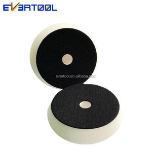 Tampons de polissage en mousse EVERTOOL 180mm DA éponge de polissage à double <span class=keywords><strong>action</strong></span> tampons blancs pour le polissage - Product Image 4