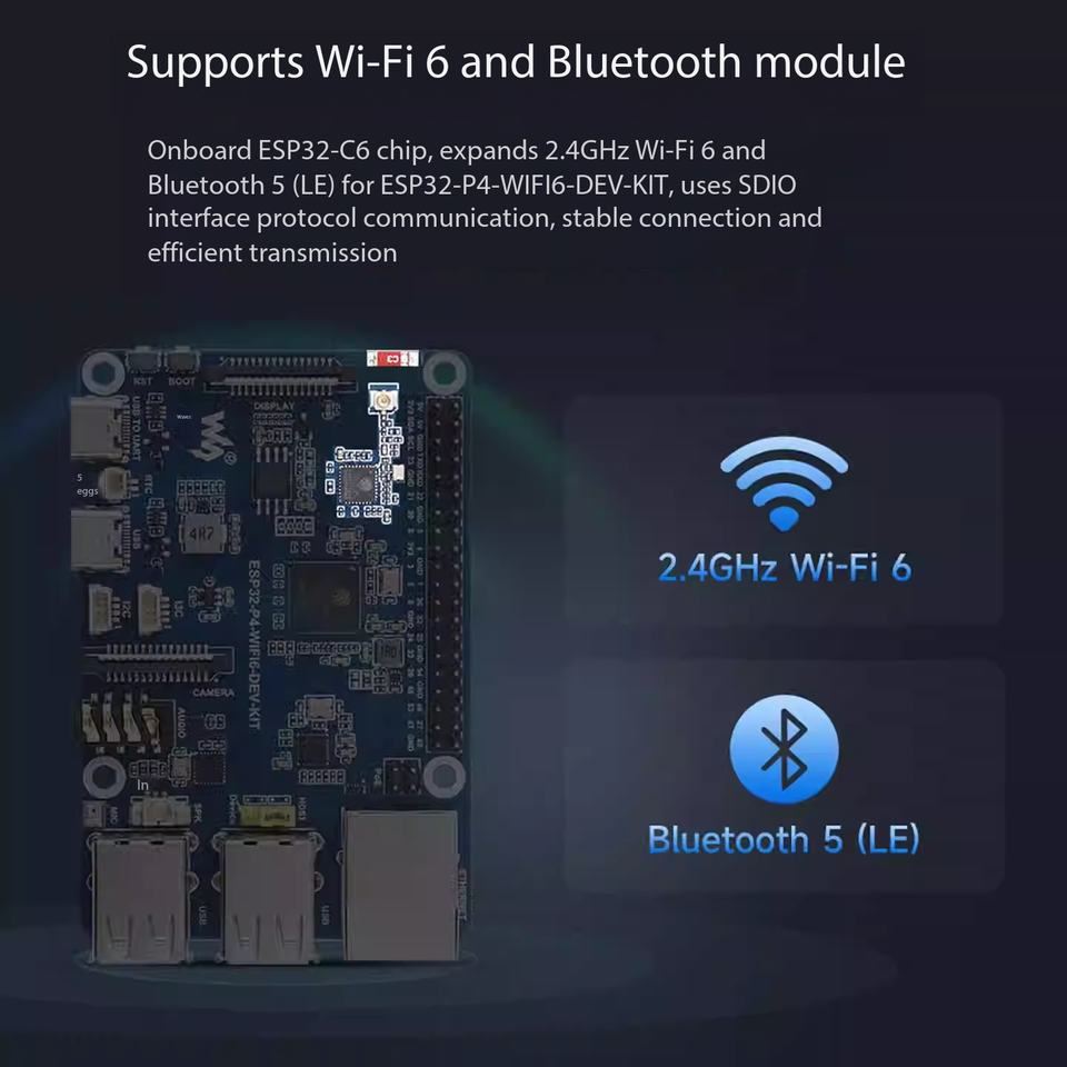 ESP32-C6 WiFi + Bluetooth Entwicklungsboard – Dual TYPE-C, NEU, Ohne Marke