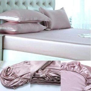 Wholesale 100% <strong>Silk</strong> <strong>Sheets</strong> 25mm Fitted Bedding Literie En Tissu Soie Set Mulberry <strong>Silk</strong> Bedding With OEKO-TEX100 - Product Image 4