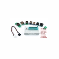 Programmateur universel Minipro TL866II Plus avec 8 adaptateurs pour circuits intégrés