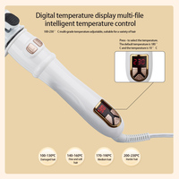 Professionnel automatique bigoudi outil de coiffure fil Rotation céramique ionique LCD cheveux ondulation fer à friser 360 degrés rotatif