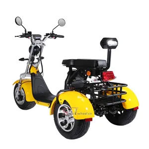 Strollroda citycoco 1000w para motocicleta, elétrica, 3 rodas, 1500w, triciclo, 3 rodas, motocicletas chinesas, baratas