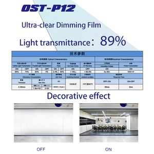 Película Inteligente PDLC, Película Inteligente para Ventanas, Película Inteligente Conmutable, Control Remoto para Tinte de Automóviles, Película Inteligente PDLC, Vidrio Inteligente para Edificios, Película Inteligente - Product Image 4