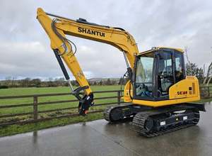 Miniexcavadora Multifuncional SHANTUI de 7.5 Toneladas, Tipo Oruga, con Motor PLC, SE75, Alta Eficiencia, en Existencia, con Alta Calidad - Product Image 4