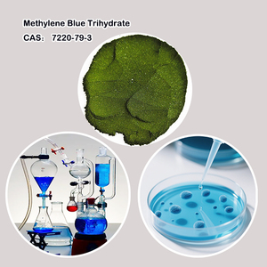 Methylen màu xanh trihydrate bột màu xanh methylene CAS 7220-79-3 nhuộm đại lý trong nghiên cứu sinh học nuôi trồng thủy sản và sử dụng hồ cá - Product Image 1
