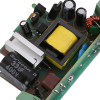 Alimentation électrique universelle AC DC DIN Rail LEYU 15W 12V 1.25A, entrée 85~264VAC, protection contre les surcharges et les courts-circuits PLC, sortie simple CE