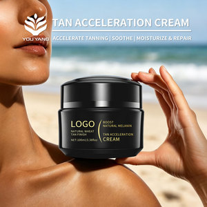 Crema Aceleradora de <span class=keywords><strong>Bronceado</strong></span> OEM con Aceite de <span class=keywords><strong>Zanahoria</strong></span>, Aceite de Oliva y Aceite de Nuez, <span class=keywords><strong>Acelerador</strong></span> de <span class=keywords><strong>Bronceado</strong></span> Hidratante para un Brillo <span class=keywords><strong>Bronceado</strong></span> Natural - Product Image 1