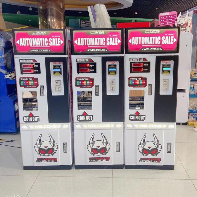 Hot Sale Token Exchange Machine Indoor Bill Coin Exchange Machines Automatic Token Coin Changer Vending Machine