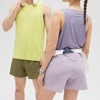 Nouveaux shorts de plage pour hommes 2026 à séchage rapide, taille haute, avec poche arrière, cordon de serrage, shorts de course, shorts d'entraînement grande taille, vêtements de jogging