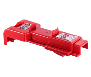 Butterfly Valve Lockout Device with Matching Locking Holes Multi Lock Capacity for 12 <b>Padlocks</b> Safety Isolation Lockout Tagout - Product Image 1