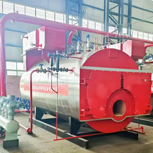 Chaudière à vapeur à gaz combustible à pression de fonctionnement naturelle 1,0 Mpa 1,25 Mpa - Product Image 1