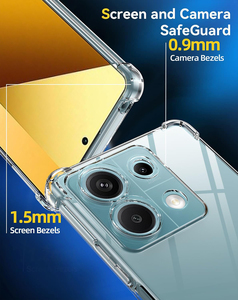 Custodia morbida in Silicone TPU antiurto per Xiaomi Redmi Note 13 12 11S 13R 12S <span class=keywords><strong>11T</strong></span> 12T <span class=keywords><strong>Pro</strong></span> Plus 13C 12C 4G 5G <span class=keywords><strong>Cover</strong></span> Ultra sottile trasparente - Product Image 4