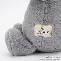 Jouets en peluche personnalisés OEM, fabricant de mascottes, conception réaliste, jouets en peluche doux pour enfants, lapin, poupée, logo personnalisé