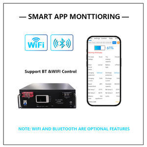 ZKDF 高電圧 51.2V100Ah 角柱型 LiFePO4 液体電池パック 2000 サイクル 大容量 太陽エネルギー貯蔵 3.5UBD - Product Image 4