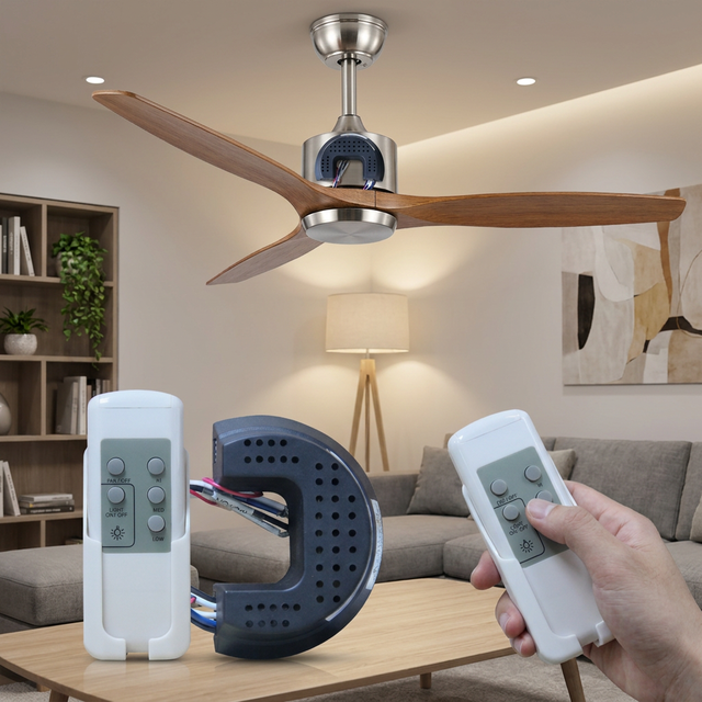 Ceiling Fan Remote Control CE Approved RF Wireless Switch 3 Speed with Timer