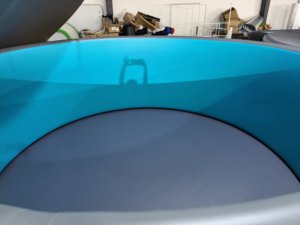 <span class=keywords><strong>Piscine</strong></span> gonflable rectangulaire en PVC de haute qualité OEM, durable, pour enfants, design géant Drop Stitch, portable et étanche - Product Image 3
