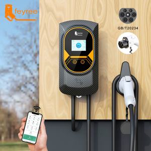 Chargeur de voiture électrique Feyree 11 kW 16A/32A Phase 3 Wallbox Prise Type 2 EU avec câbles de 5 m - Product Image 2