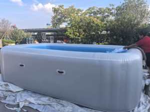 <span class=keywords><strong>Piscina</strong></span> <span class=keywords><strong>Rectangular</strong></span> Inflable de PVC para Uso Familiar y Doméstico, <span class=keywords><strong>Piscina</strong></span> Plegable de Alta Calidad para Niños - Product Image 5