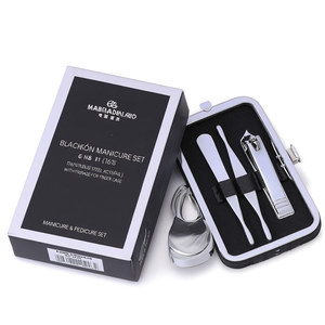 Ensemble de manucure Blackan 6 en 1, coupe-ongles en acier inoxydable, kit de voyage avec étui de rangement pour le soin des doigts - Product Image 3
