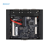 Mini PC Industrial Sin Ventilador Qotom Q30400P, Carcasa de Aluminio, Intel Haswell Broadwell, 4 COM, 2 LAN, 6 USB, Doble HD