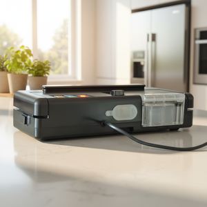 Mini Emballeuse <span class=keywords><strong>Sous</strong></span> <span class=keywords><strong>Vide</strong></span> Portative Certifiée CE Utilisation Alimentaire Ménagère Protection Contre la Surchauffe Emballeuse <span class=keywords><strong>Sous</strong></span> <span class=keywords><strong>Vide</strong></span> Automatique - Product Image 4