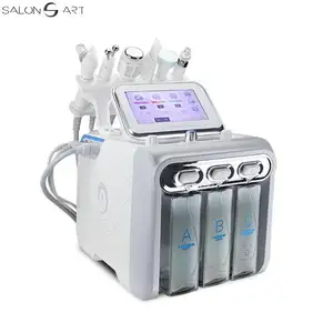 Máquina de cuidado facial multifuncional, máquina pequeña de burbujas H2O2 con 5 botellas y 4 cabezales de tratamiento, gran oferta de Amazon