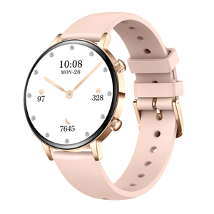 New Arrival 7.5mm Ultra-thin AMOLED Lady Smartwatch IP68 BT Calling HR BP SPO2 Fitness Tracker <strong>Smart</strong> <strong>Watch</strong> for Android and IOS - Product Image 2