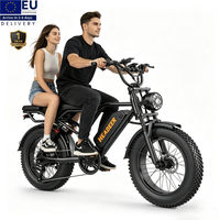 Vélo électrique Europa Warehouse BK20, modèle amélioré, pneus larges, VTT tout-terrain, vélo électrique sportif, vélo électrique de ville, 250W
