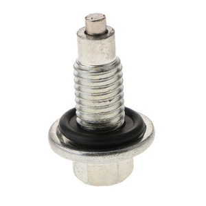 Magnetic Oil Pan Drain <b>Plug</b> M12 For Chevrolet GMC Ford F 150 Stainless Steel With Gasket <b>Replacement</b> Part - Product Image 5