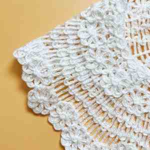 High Quality <b>White</b> <b>Lace</b> Hollow Out Detachable Embroidery Necklace Collar Women 's Clothing Accessories - Product Image 6
