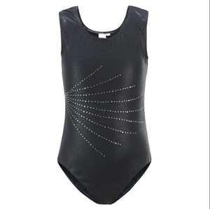 2025 Offre Spéciale Usine En Gros <span class=keywords><strong>Gym</strong></span> <span class=keywords><strong>Justaucorps</strong></span> <span class=keywords><strong>Pas</strong></span> <span class=keywords><strong>Cher</strong></span> Sans Manches Strass Gymnastique <span class=keywords><strong>Justaucorps</strong></span> pour Enfants - Product Image 1
