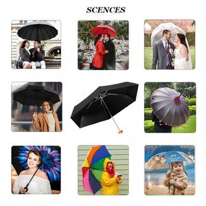 Parapluie super mini pliable de qualité supérieure, format poche, avec protection anti-UV, vente en gros - Product Image 4