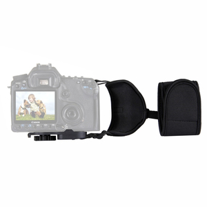 PULUZ – <span class=keywords><strong>dragonne</strong></span> d'<span class=keywords><strong>appareil</strong></span> <span class=keywords><strong>photo</strong></span> en néoprène souple avec vis de 1/4 pouces, plaque en plastique, accessoire d'<span class=keywords><strong>appareil</strong></span> <span class=keywords><strong>photo</strong></span> professionnel pour DSLR - Product Image 5