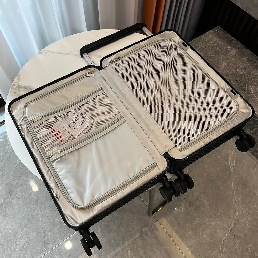 Bán buôn Chất lượng cao du lịch Xe đẩy túi PP hành lý Bộ mềm hành lý Túi Du Lịch VaLi bộ với Spinner