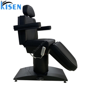 Fauteuil de pédicure électrique Kisen en cuir PU, table de massage réglable, mobilier de salon avec appui-tête intégré, structure métallique - Product Image 2