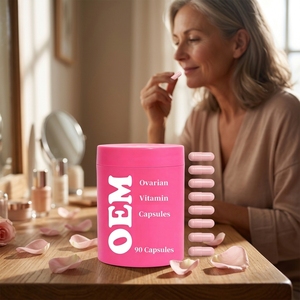 Capsules de multivitamines à l'inositol personnalisées à étiquette privée, livraison rapide GMP, équilibre hormonal, santé ovarienne, complément alimentaire pour la santé des femmes - Product Image 1