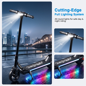 Factory OEM ODM 150W Motor 16Km/h, Light-Up 2 Wheels Scooter, <b>Iron</b> Frame Waterproof for Teens QK-S20 Dual Safety - Product Image 3
