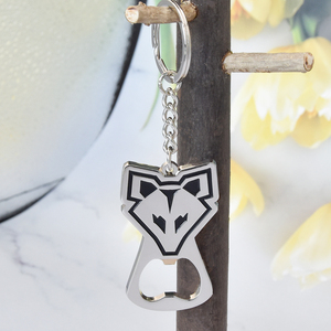 Quà tặng khuyến mãi tùy chỉnh kim loại kẽm hợp kim bia mở chai Keychain - Product Image 4