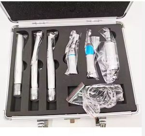 Juego de piezas de mano dentales 45 °, 2 agujeros, 4 agujeros, rociador de agua de 3 vías, Kit de pieza de mano de baja velocidad, juego de escalador de aire, turbina Led, pieza de mano Dental - Product Image 3