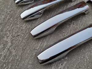 Garniture de couvertures de moulage de poignée de porte latérale chromée pour 2010-2015 Toyota <span class=keywords><strong>Prius</strong></span> XW30 30 zvw30 <span class=keywords><strong>zvw35</strong></span> hayon - Product Image 3