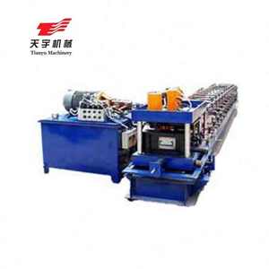 Rodillo en frío que forma el marco de acero Purlins W C <span class=keywords><strong>U</strong></span> H I Perfil de viga Sección Canal Ángulo de acero Máquina de fabricación de acero - Product Image 6