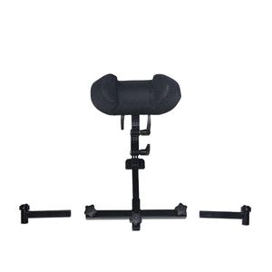 Accesorios para sillas de ruedas, reposacabezas ajustable para silla de ruedas, suministros de terapia de rehabilitación, plástico y acero - Product Image 5