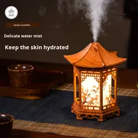 Nouveau Type de lampe décorative humidificateur d'air cadeau de Style chinois avec humidificateur d'alimentation USB avec veilleuse LED YS