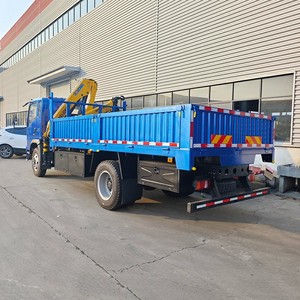 ราคาโรงงาน รถบรรทุกติดเครนพับได้ Sinotruk HOWO 4X2 HOWO 3.2 ตัน 5 ตัน สำหรับขาย - Product Image 3