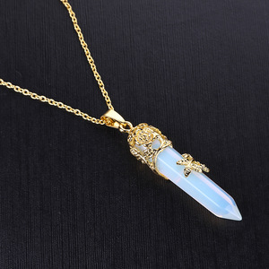 Améthyste naturelle Animal Sculpture <span class=keywords><strong>Figurine</strong></span> Chat Chien <span class=keywords><strong>Dragon</strong></span> Tortue Style Européen-Américain Plaqué Or Décor À La Maison - Product Image 2