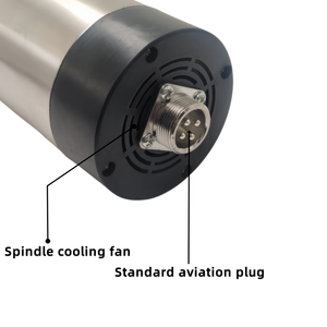 Động cơ trục chính CNC làm mát bằng không khí tốc độ cao 1.5KW-220V 24000 vòng/phút - Product Image 6