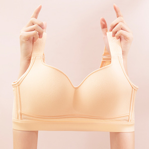 Nouveau soutien-gorge push-up sans fil pour petites poitrines, effet volumateur zéro sensation, une pièce sans couture, découpe laser, en modal, pour <span class=keywords><strong>femme</strong></span> - Product Image 5
