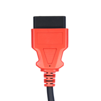 Cable de prueba principal DTS de 3 filas DB15 a OBD2 de 16 pines, adaptador de escáner diésel J1962, cable de diagnóstico OBDII